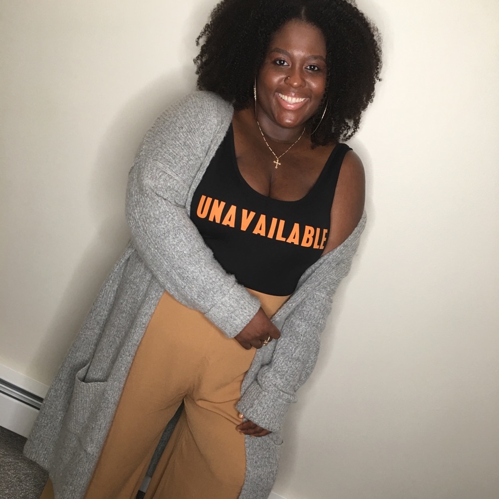 “Unavailable” bodysuit!